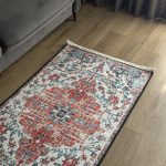 Безворсовий антиковзаючий килим з шенілу “Гранатовий Палац”