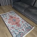 Безворсовий антиковзаючий килим з шенілу “Гранатовий Палац”