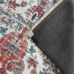 Безворсовий антиковзаючий килим з шенілу “Гранатовий Палац”