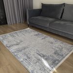 Безворсовий антиковзаючий килим з шенілу “Морська імла”