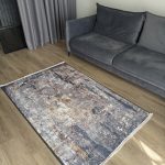 Безворсовий антиковзаючий килим з шенілу “Абстракція”