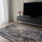 Безворсовий антиковзаючий килим з шенілу “Абстракція”