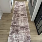 Безворсовий антиковзаючий килим з шенілу “Акварель”