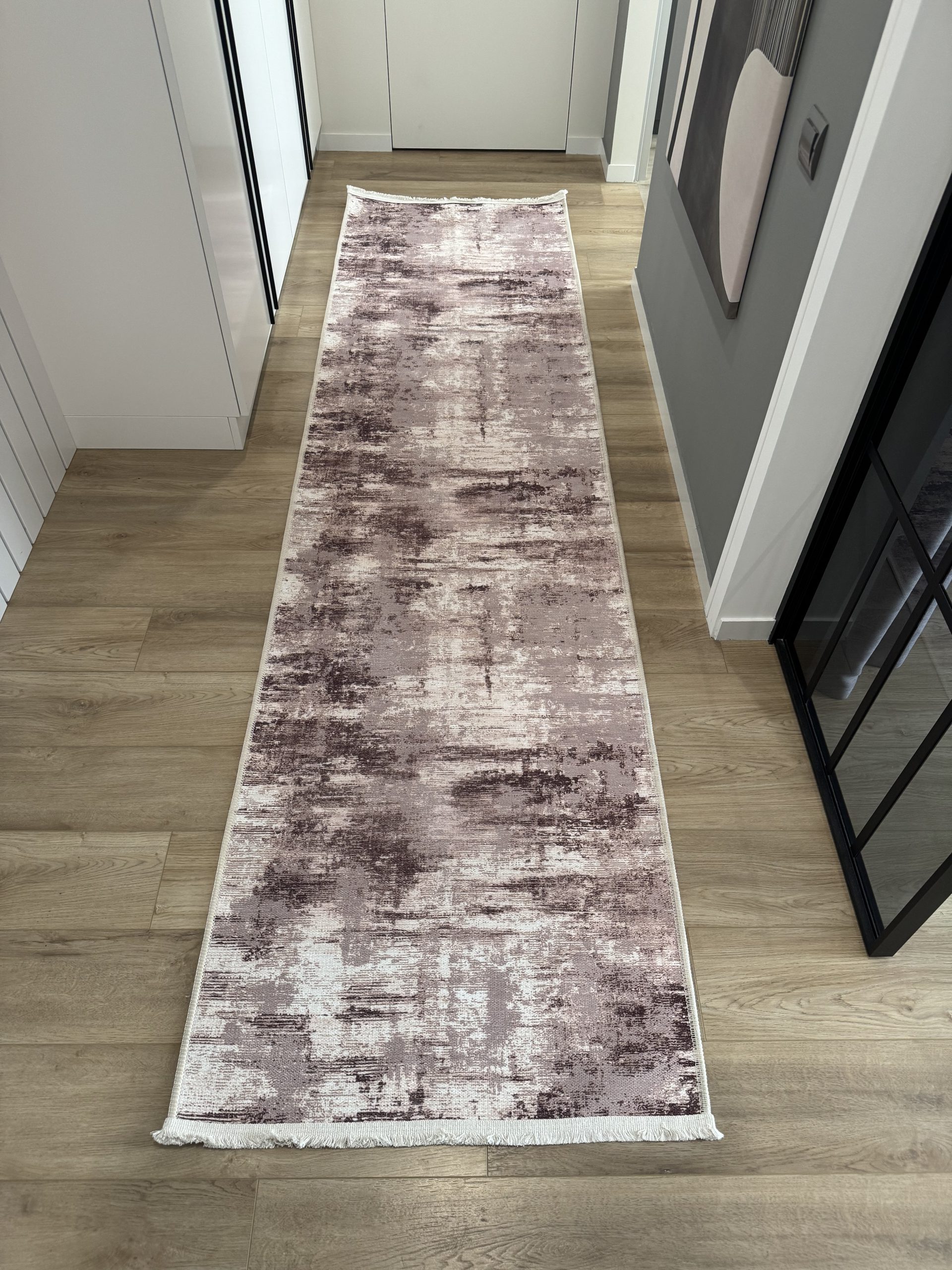 Безворсовий антиковзаючий килим з шенілу “Акварель”