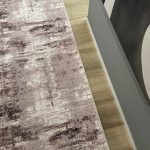 Безворсовий антиковзаючий килим з шенілу “Акварель”