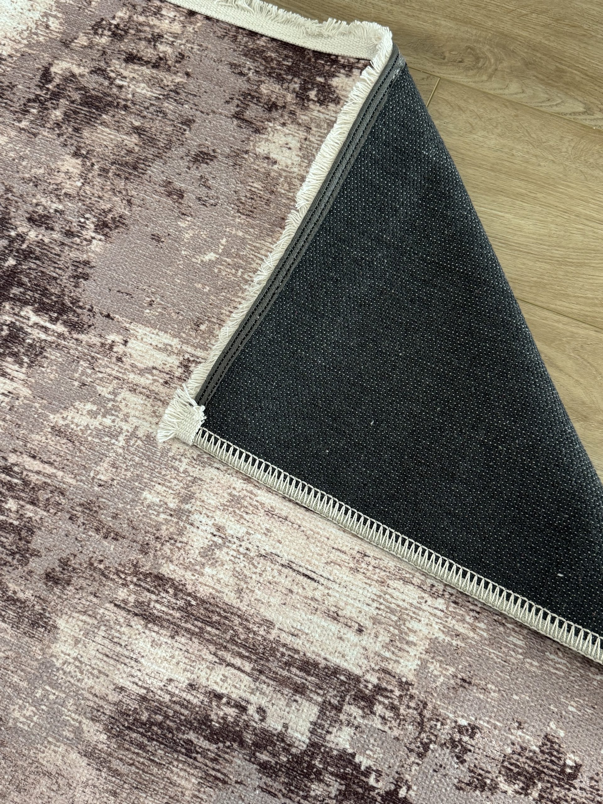 Безворсовий антиковзаючий килим з шенілу “Акварель”