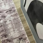 Безворсовий антиковзаючий килим з шенілу “Акварель”