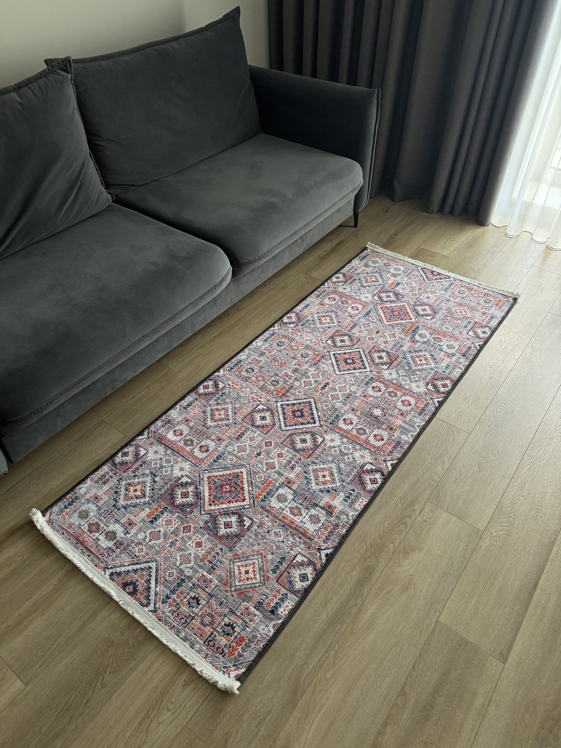 Безворсовий антиковзаючий килим з шенілу “Арія”