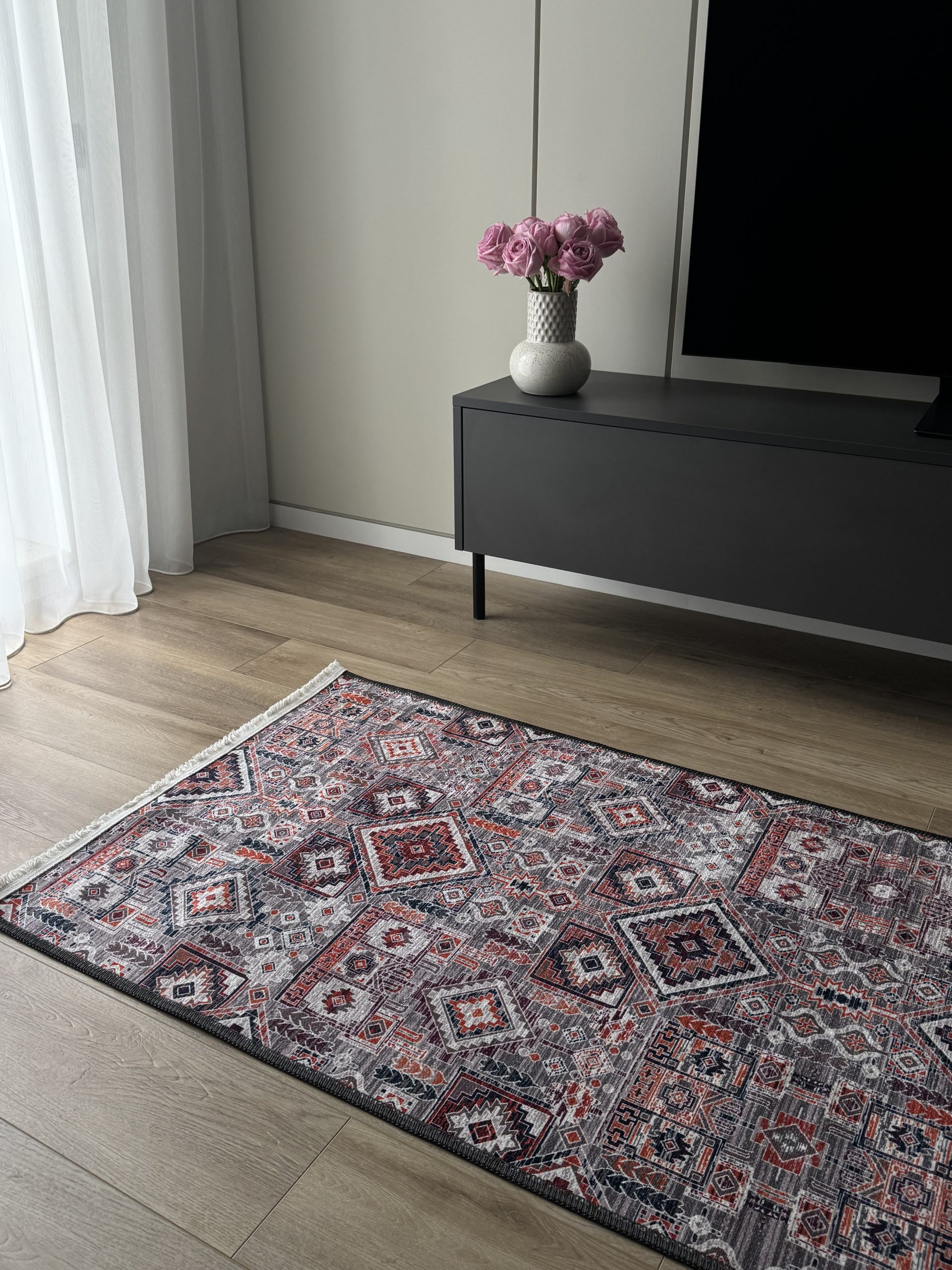 Безворсовий антиковзаючий килим з шенілу “Арія”