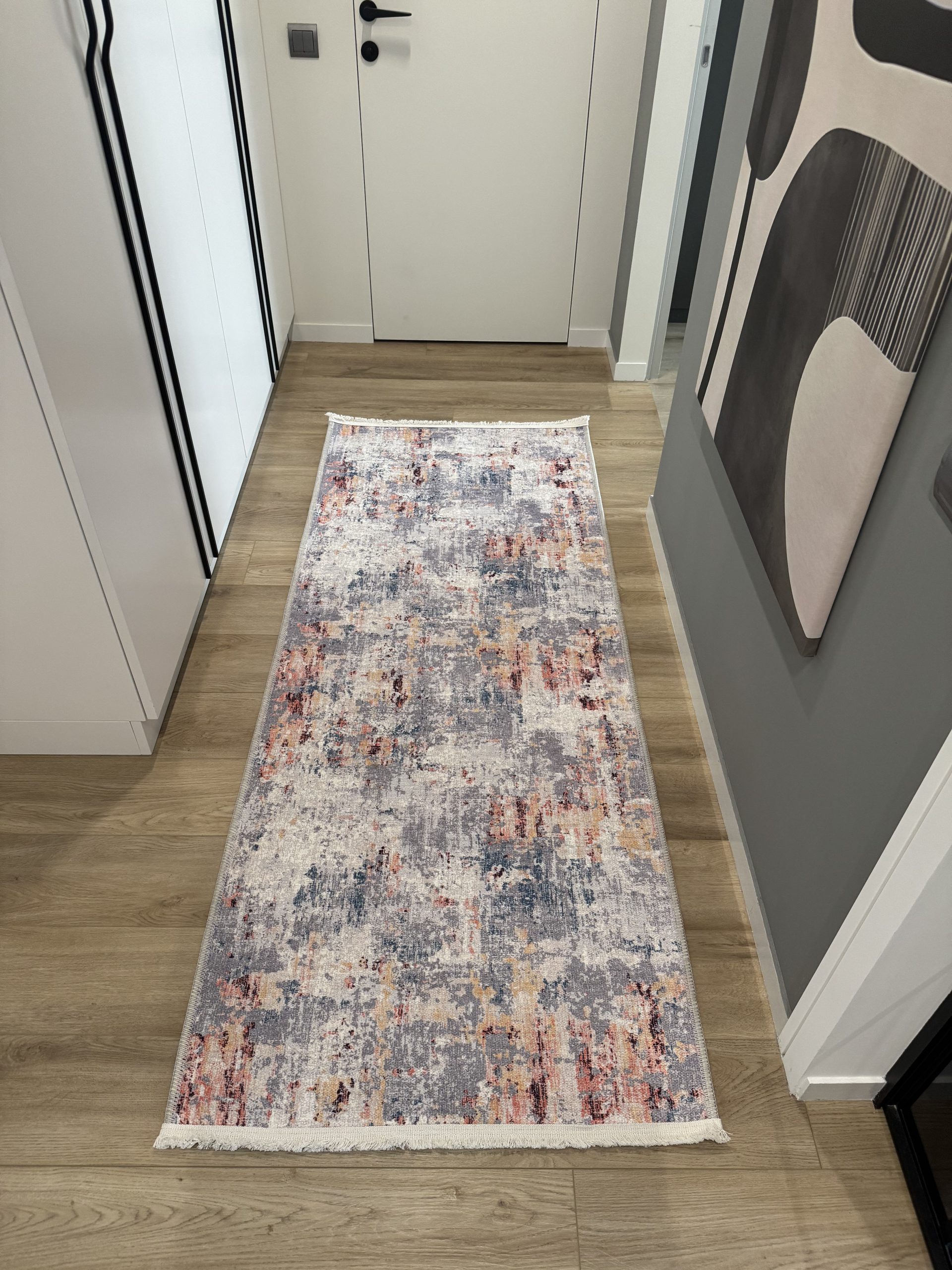 Безворсовий антиковзаючий килим з шенілу “М’яке відлуння”