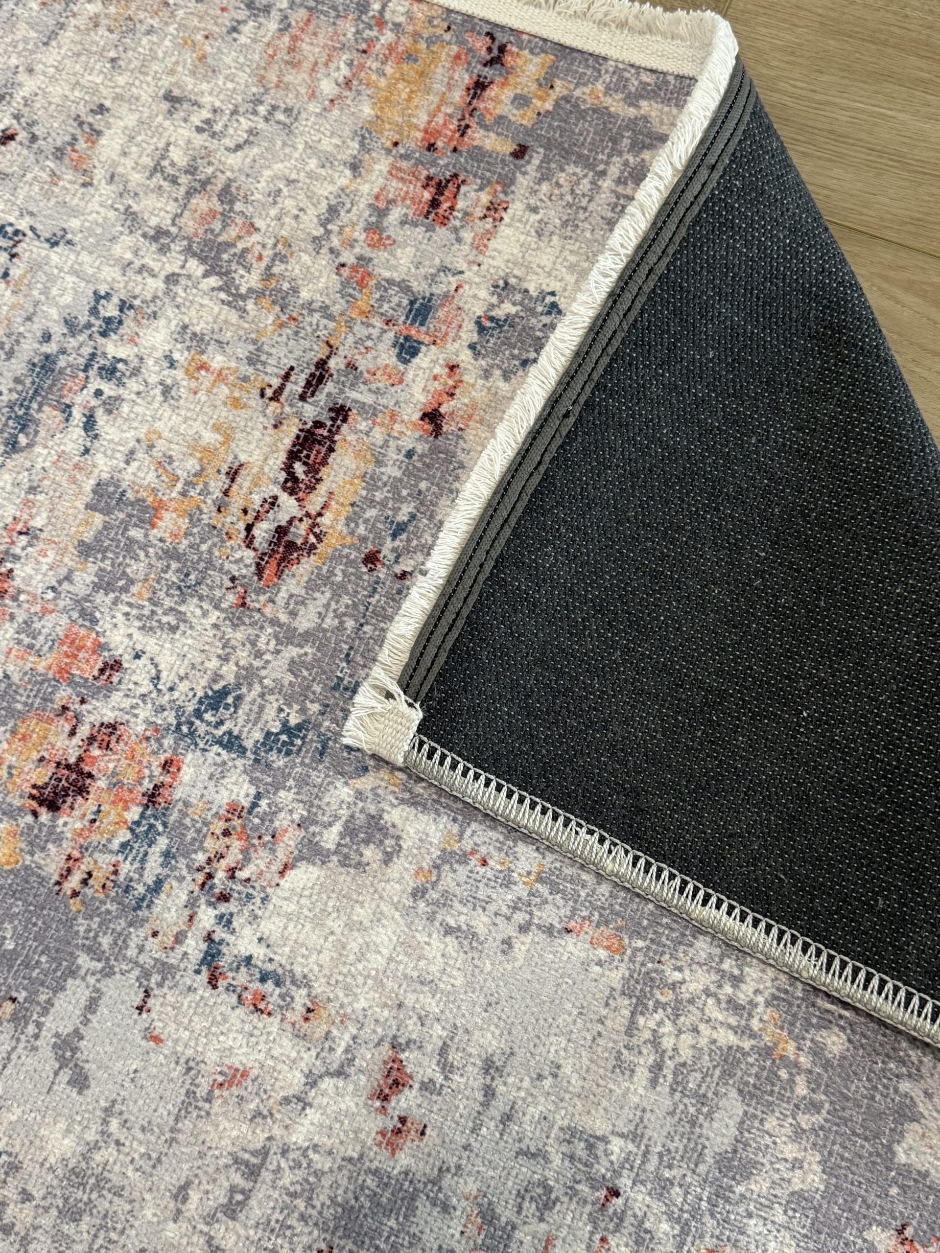 Безворсовий антиковзаючий килим з шенілу “М’яке відлуння”