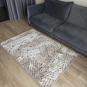 Рельєфна модель з середнім ворсом Fashion 32001/110