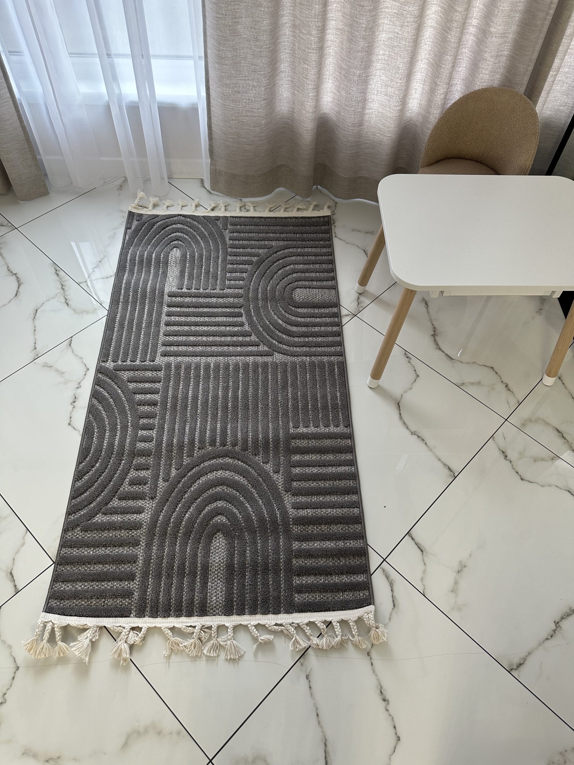 Рельєфна модель з середнім ворсом Dolche 3606C ANTRACITE,