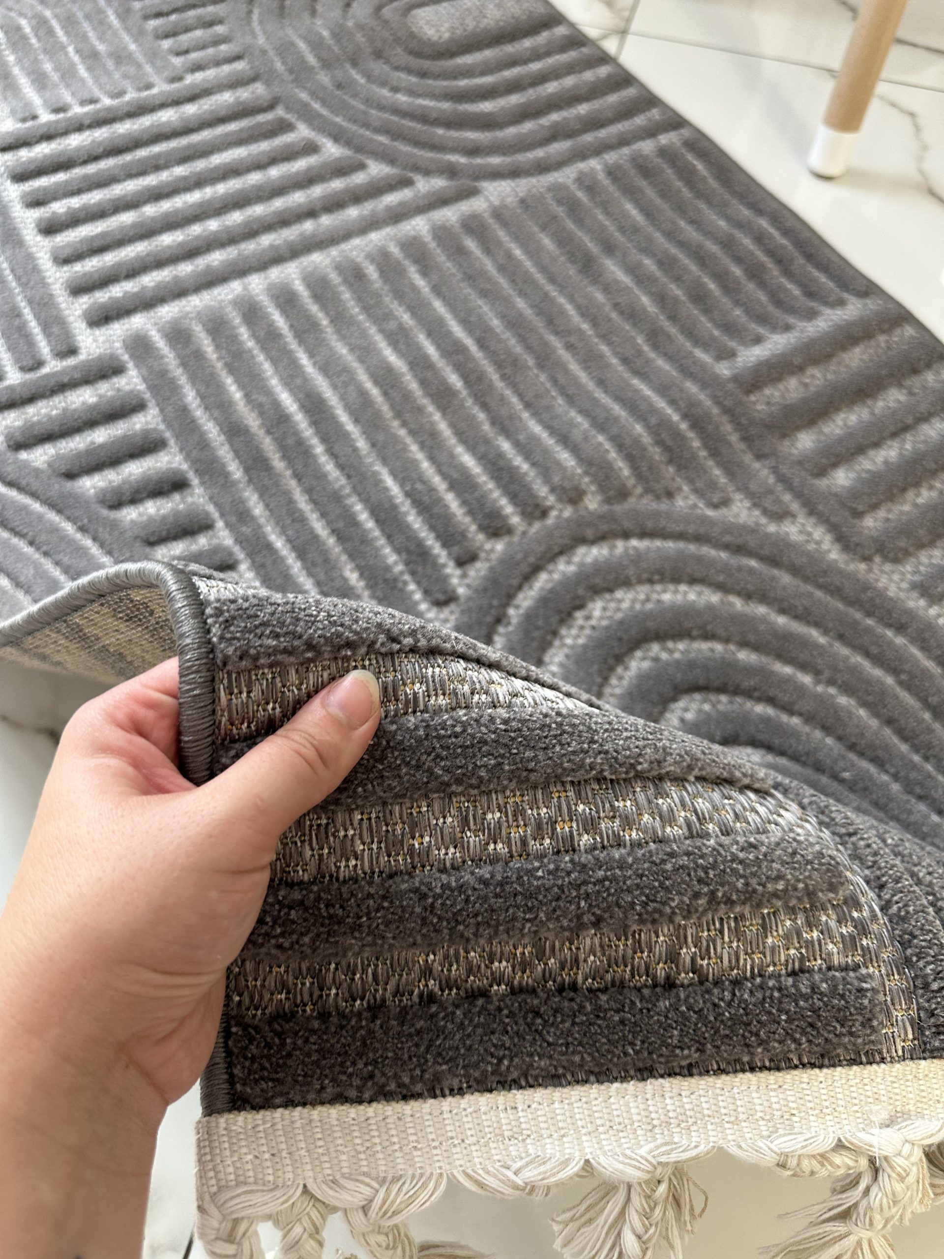 Рельєфна модель з середнім ворсом Dolche 3606C ANTRACITE,