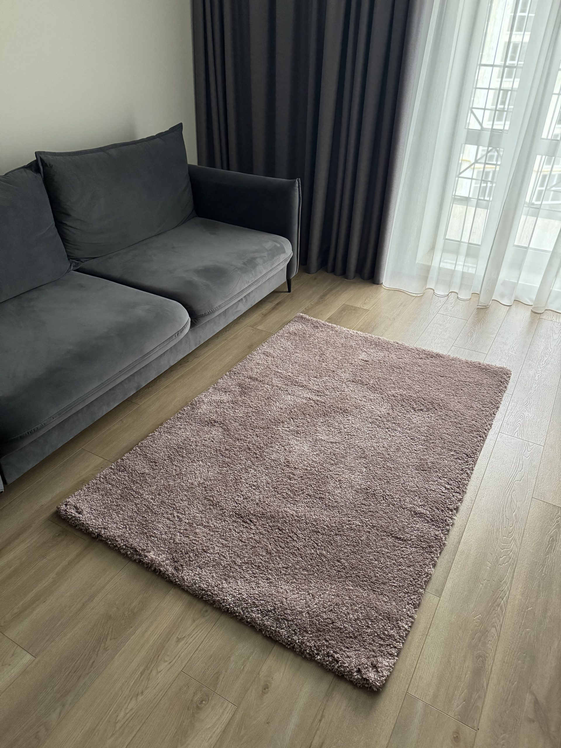 Килим з високим ворсом Fantasy Gray 12500/75