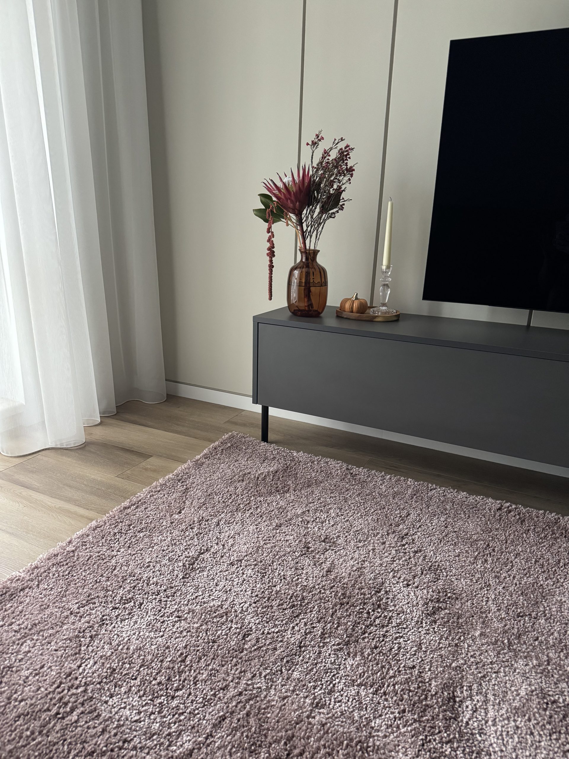 Килим з високим ворсом Fantasy Gray 12500/75