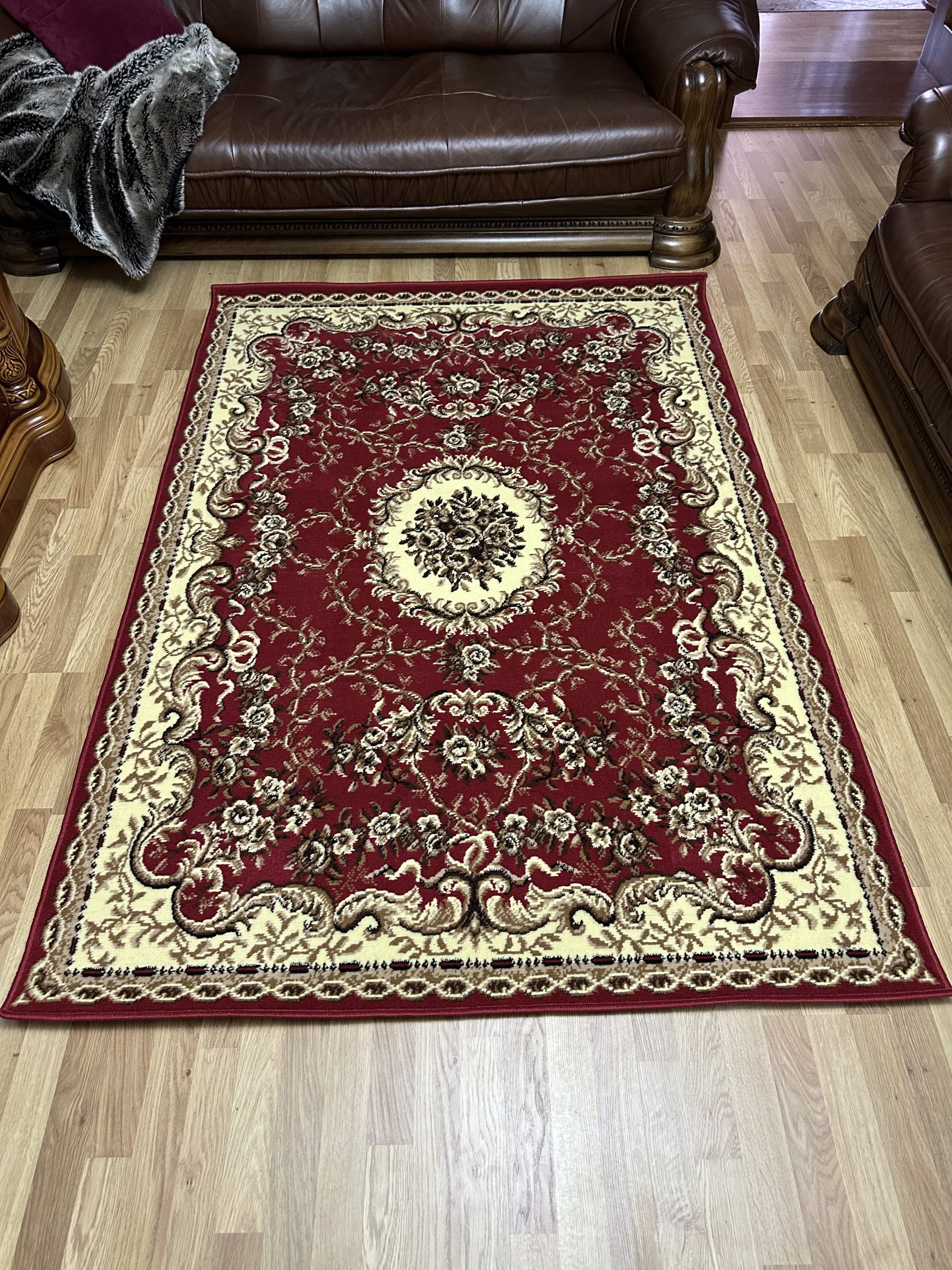 Класичний килим з низьким ворсом Gold 358/22