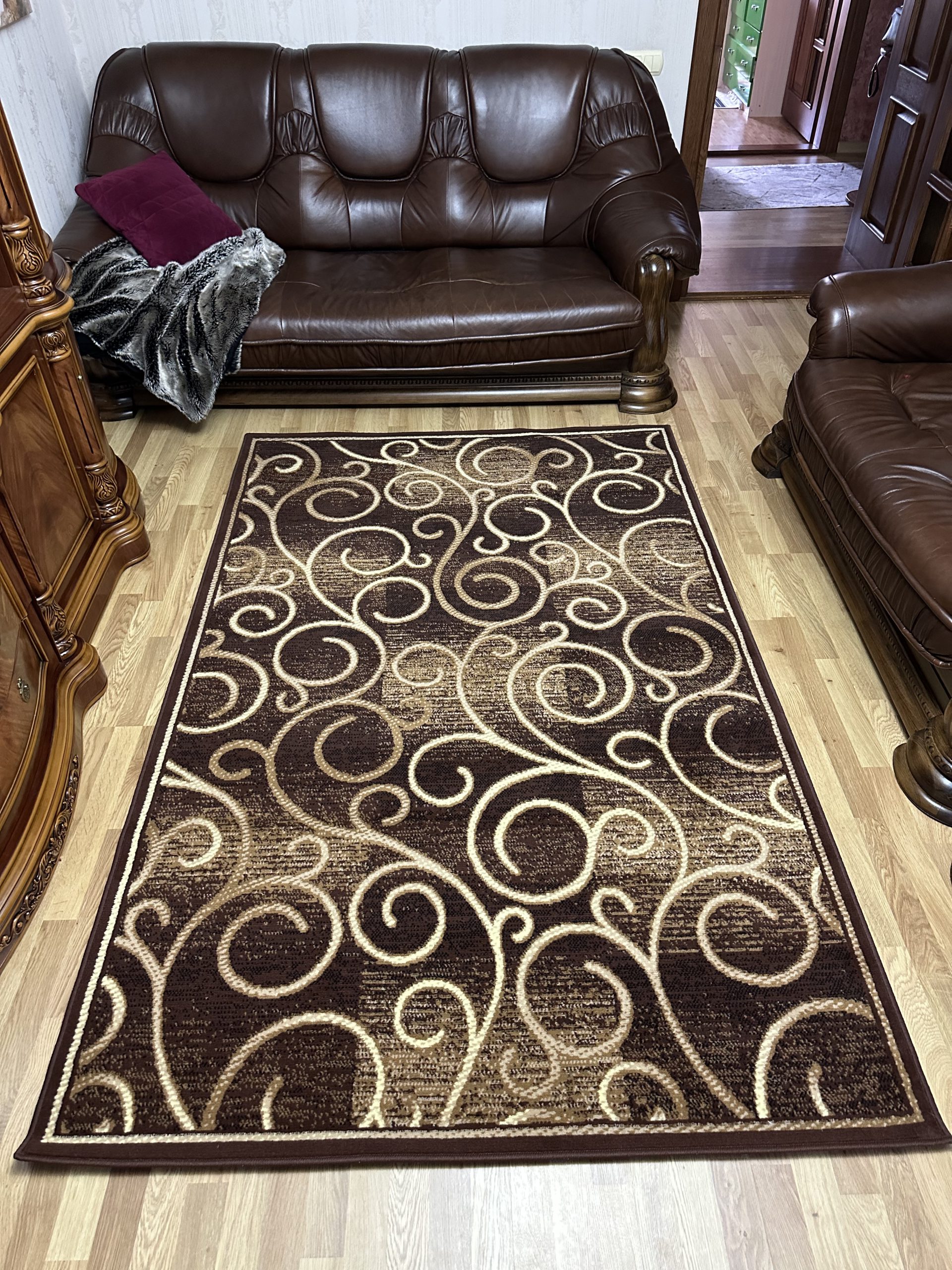 Класичний килим з низьким ворсом Gold 277/12