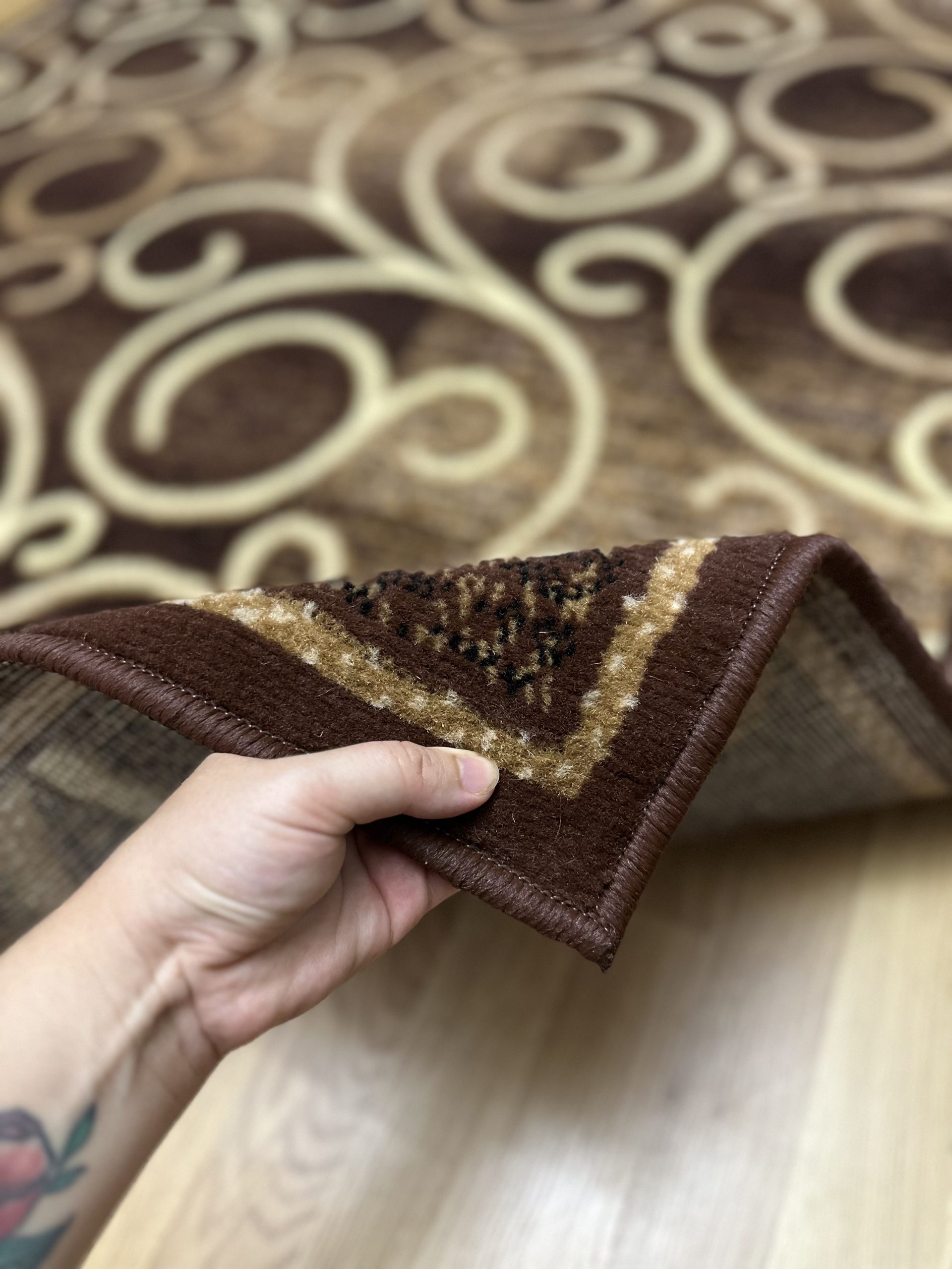 Класичний килим з низьким ворсом Gold 277/12