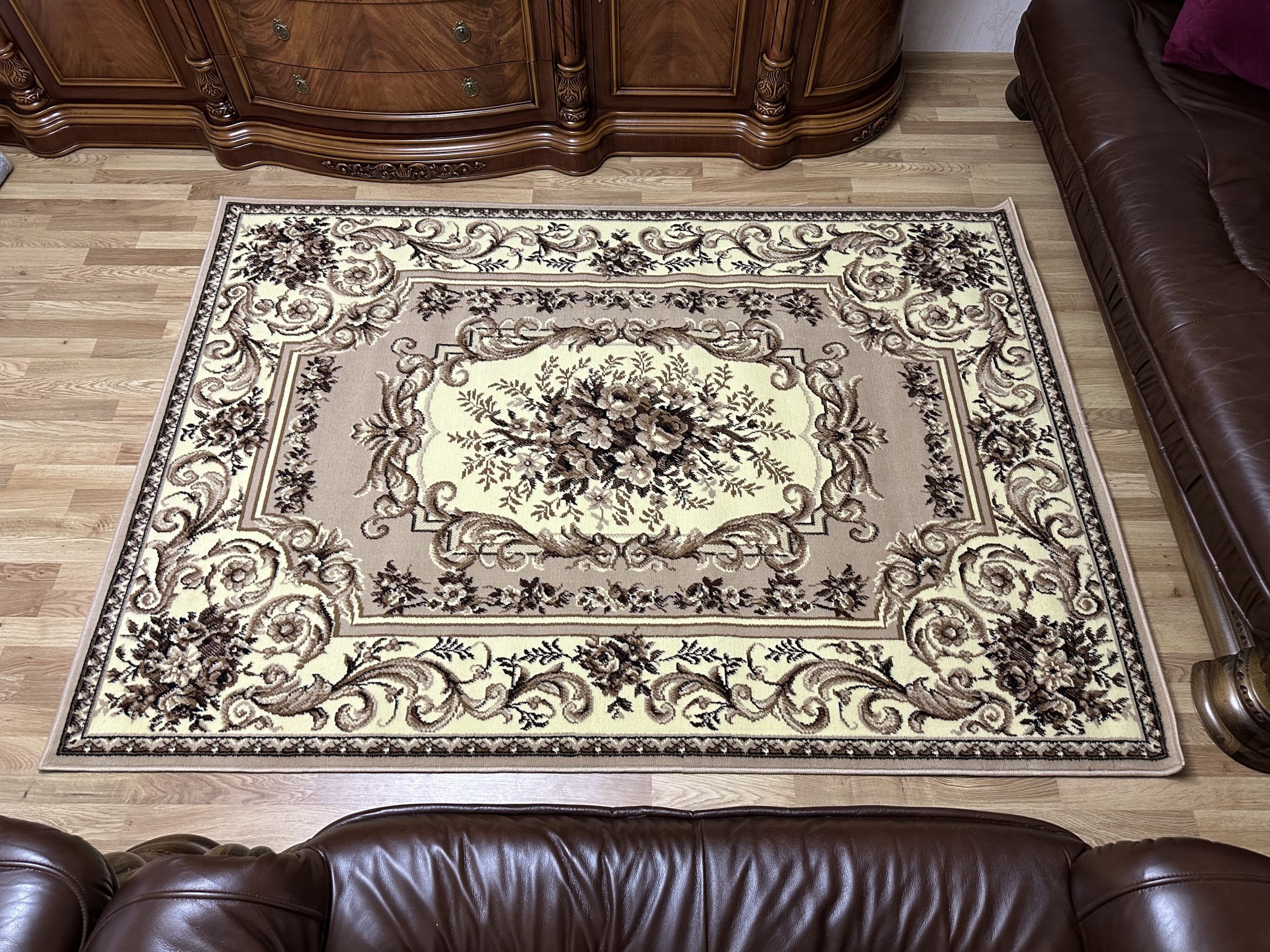 Класичний килим з низьким ворсом Gold 235/12